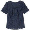 Chemises sur Grenoble : Chemise Daxon by - Blouse &eacute;vas&eacute;e c&eacute;r&eacute;monie Bleu