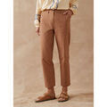 Pantalons sur Grenoble : Pantalon Daxon by - Pantalon 7/8&egrave;me &eacute;lastiqu&eacute; dos Beige
