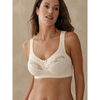 Triangles / Sans armatures Daxon by - Soutien-gorge enveloppant grand maintien Beige