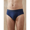 Slips Daxon by - Lot de 6 slips ferm&eacute;s taille haute Multicolore