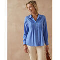 Chemises sur Grenoble : Chemise Daxon by - Chemisier effet plastron