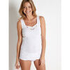 Maillots de corps Daxon by - Chemise de corps sans manches Blanc
