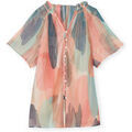 Chemises sur Grenoble : Chemise Daxon by - Blouse l&eacute;g&egrave;re manches papillon Rose