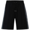 Short HUGO SHORT RELAXED FIT EN COTON STRETCH NOIR AVEC LOGO REVIS