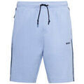 Shorts/Bermuda sur Grenoble : Short BOSS SHORT HEADLO 1 BLEU EN COTON STRETCH AVEC MOTIF ARTISTI