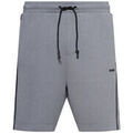 Shorts/Bermuda sur Grenoble : Short BOSS SHORT HEADLO 1 GRIS EN COTON STRETCH AVEC MOTIF ARTISTI