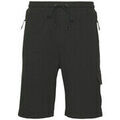 Shorts/Bermuda sur Grenoble : Short BOSS SHORT NOIR HARIQ EN COTON M&Eacute;LANG&Eacute; AVEC LOGO R&Eacute;FL&Eacute;CHISSA Noir