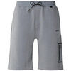 Short BOSS SHORT GRIS HARIQ EN COTON M&Eacute;LANG&Eacute; AVEC LOGO R&Eacute;FL&Eacute;CHISSA Noir