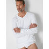 Slips Daxon by - Lot de 2 maillots de corps chauds col V Blanc