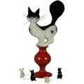 D&eacute;coration sur Grenoble : Statuettes et figurines Parastone Statuette Plan de fuite Les chats par Dubout Noir Unique. . Maison & D&eacute;co > Statuettes et figurines.