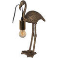 Luminaire sur Grenoble : Lampes &agrave; poser Ixia Lampe flamant dor&eacute; 39 cm Dor&eacute; Unique. . Maison & D&eacute;co > Lampes &agrave; poser.