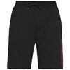 Short HUGO Short Doolio noir/rouge &agrave; logo revisit&eacute; Noir