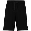 Short HUGO SHORT DIZ_C NOIR EN MOLLETON DE COTON AVEC BADGE LOGO T Grenoble