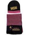 Bonnets sur Grenoble : Bonnet Arditex Set bonnet &eacute;charpe High School Musical Noir 54 cm Noir