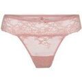 Culottes & slips Lingadore String en dentelle Basique Rose
