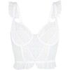 Triangles / Sans armatures Lingadore Bustier Blanc