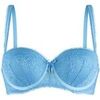 Corbeilles & balconnets Lingadore Soutien-gorge balconnet Bleu