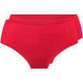 Culottes & autres bas
sur Grenoble : Shorties & boxers Lingadore Lot de 2 Culottes Rouge