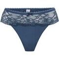 Culottes & autres bas
sur Grenoble : Culottes & slips Lingadore String en dentelle Basique Bleu
