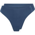 Culottes & autres bas
sur Grenoble : Strings Lingadore Lot de 2 Strings Bleu