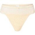 Tangas Lingadore String en dentelle Basique Blanc