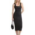Robe MICHAEL Michael Kors Metallic Mk Sq Nk Drs