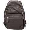 Sac a dos Katana Pochette Port&eacute;e-travers Cuir De Vachette Grain&eacute; 69515 Marron
