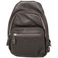 Sacs &agrave; dos sur Grenoble : Sac a dos Katana Pochette Port&eacute;e-travers Cuir De Vachette Grain&eacute; 69515 Marron