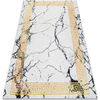 Tapis Rugsx Tapis lavable ANDRE 1126 Marbre, grec antid&eacute;rapan 160x220 cm Blanc 160x220 cm. . Maison & D&eacute;co > Tapis.