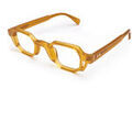 Lunettes sur Grenoble : Lunettes de soleil Xlab Kos bloc bleu Cadres Optiques, Jaune, 44 mm