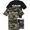 T-shirt Schott Tee-shirt PACK DE 2 TEE-SHIRT
