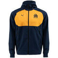 Veste Puma Veste de surv&ecirc;tement OM Bleu Grenoble