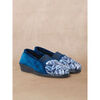 Chaussons Pediconfort Pantoufles int&eacute;rieur molletonn&eacute; Bleu