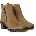 Bottes femme sur Grenoble : Bottines Pediconfort Boots largeur confort cuir velours