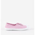 Chaussures Victoria BASKET 1915 TOILE TEINT&Eacute;E DREC &Eacute;LASTIQUE 106623 Rose
