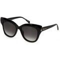 Lunettes sur Grenoble : Lunettes de soleil Blumarine SBM833S Lunettes de soleil, Noir/Fum&eacute;e, 55 mm Noir