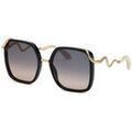 Lunettes sur Grenoble : Lunettes de soleil Roberto Cavalli SRC003M Lunettes de soleil, Noir/Fum&eacute;e, 55 mm Noir