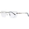 Lunettes de soleil Xlab Cadre Murter Cadres Optiques, Argent, 58 mm Argent&eacute;