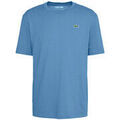 Tee-shirts sur Grenoble : T-shirt Lacoste T-SHIRT SPORT EN COTON M&Eacute;LANG&Eacute; BLEU Bleu