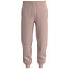 Pantalon HUGO PANTALON DE SURV&Ecirc;TEMENT EN COTON &Eacute;PONGE ROSE AVEC LOGO Rose