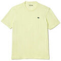 T-shirt Lacoste T-SHIRT JAUNE TENNIS SPORT COL ROND EN COTON TECHNIQ Grenoble