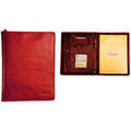 Serviettes sur Grenoble : Porte document Katana Conf&eacute;rencier Cuir De Vachette Pleine Fleur K 6800 Rouge