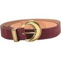 Ceintures sur Grenoble : Ceinture Emilie Karston Ceinture Cuir Damaris avec Pochette Cadeaux
