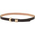 Ceintures sur Grenoble : Ceinture Emilie Karston Ceinture Cuir Lisbet avec Pochette Cadeaux