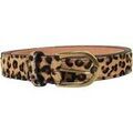 Ceinture Emilie Karston Ceinture Cuir Alberta avec Pochette Cadeaux