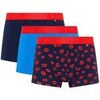Cale&ccedil;ons Happy socks Homme Cale&ccedil;on Paquet de 3 Boxers 3-Pack Bleu