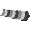 Chaussettes Puma unisexe Chaussettes Paquet de 9 Quarter Plain ECOM 9P