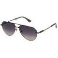 Lunettes sur Grenoble : Lunettes de soleil Police SPLN42 Lunettes de soleil, Gris/Gris, 59 mm