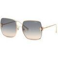 Lunettes sur Grenoble : Lunettes de soleil Chopard SCHG30M Lunettes de soleil, Or/Fum&eacute;e, 63 mm Dor&eacute;