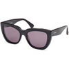 Lunettes de soleil Max Mara MM0090 GLIMPSE4 Lunettes de soleil, Noir/Fum&eacute;e, 54 mm Noir